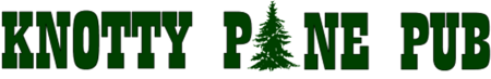 Knotty Pine Pub logo scroll