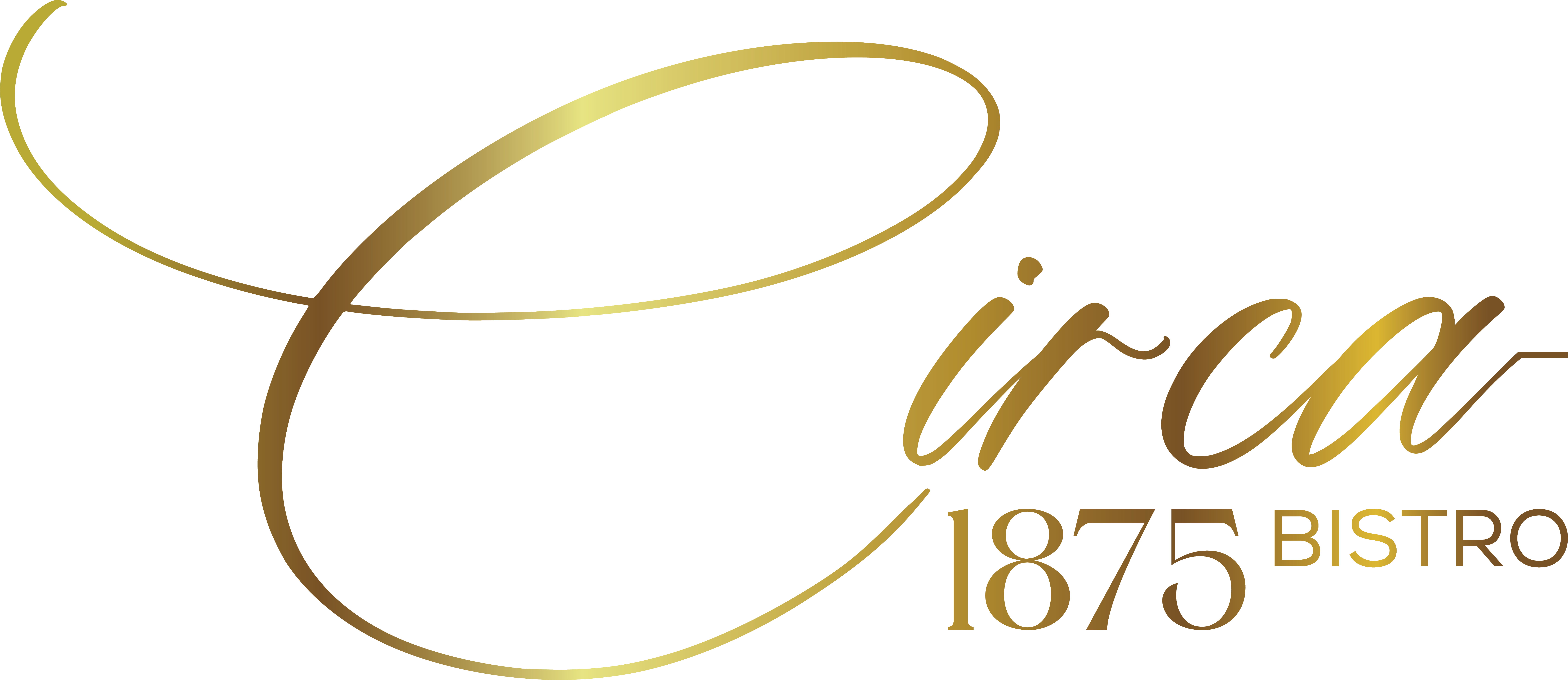Circa 1875 Bistro logo top