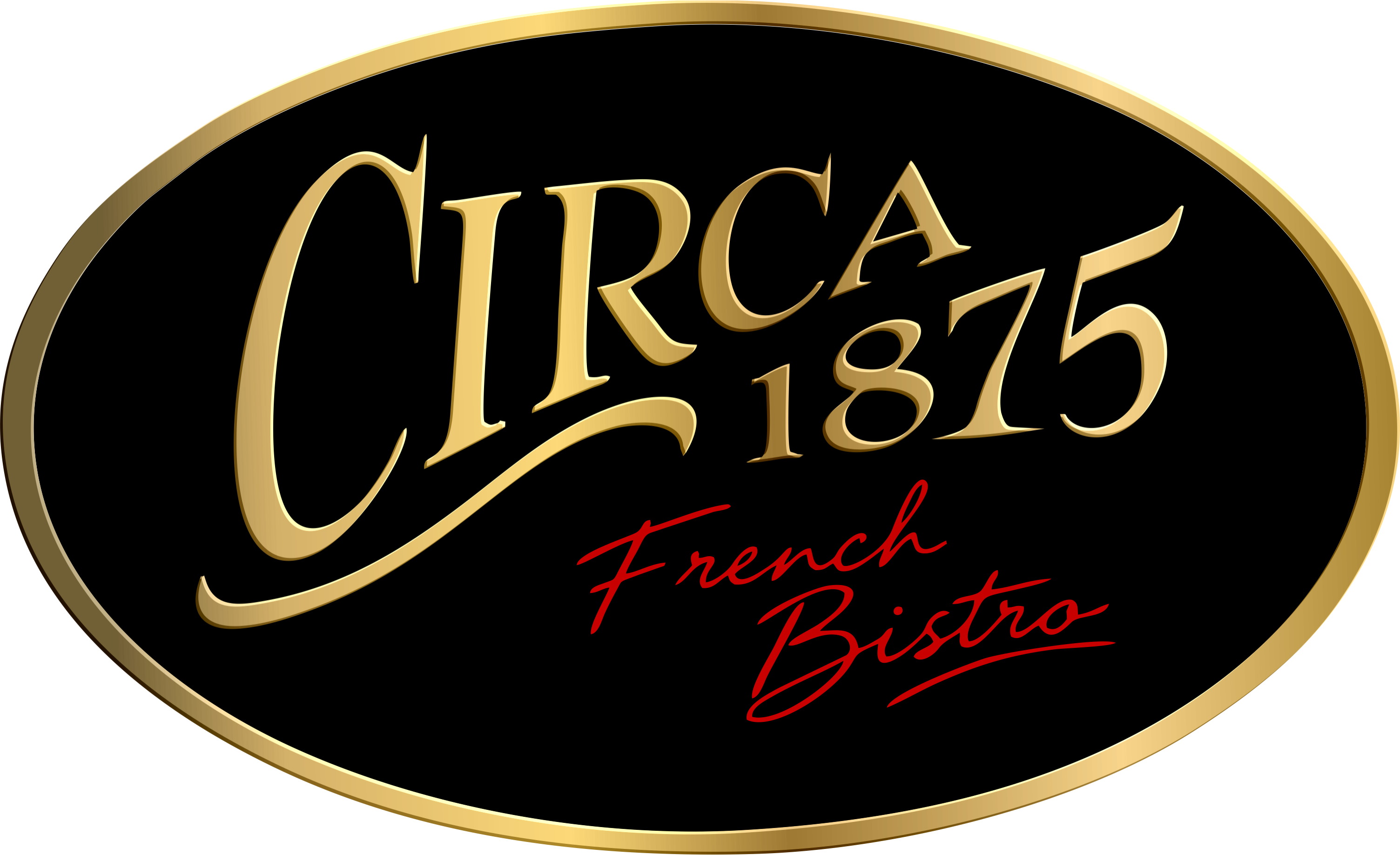 Circa 1875 Bistro logo top