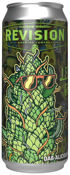 Leafy Greens beer can