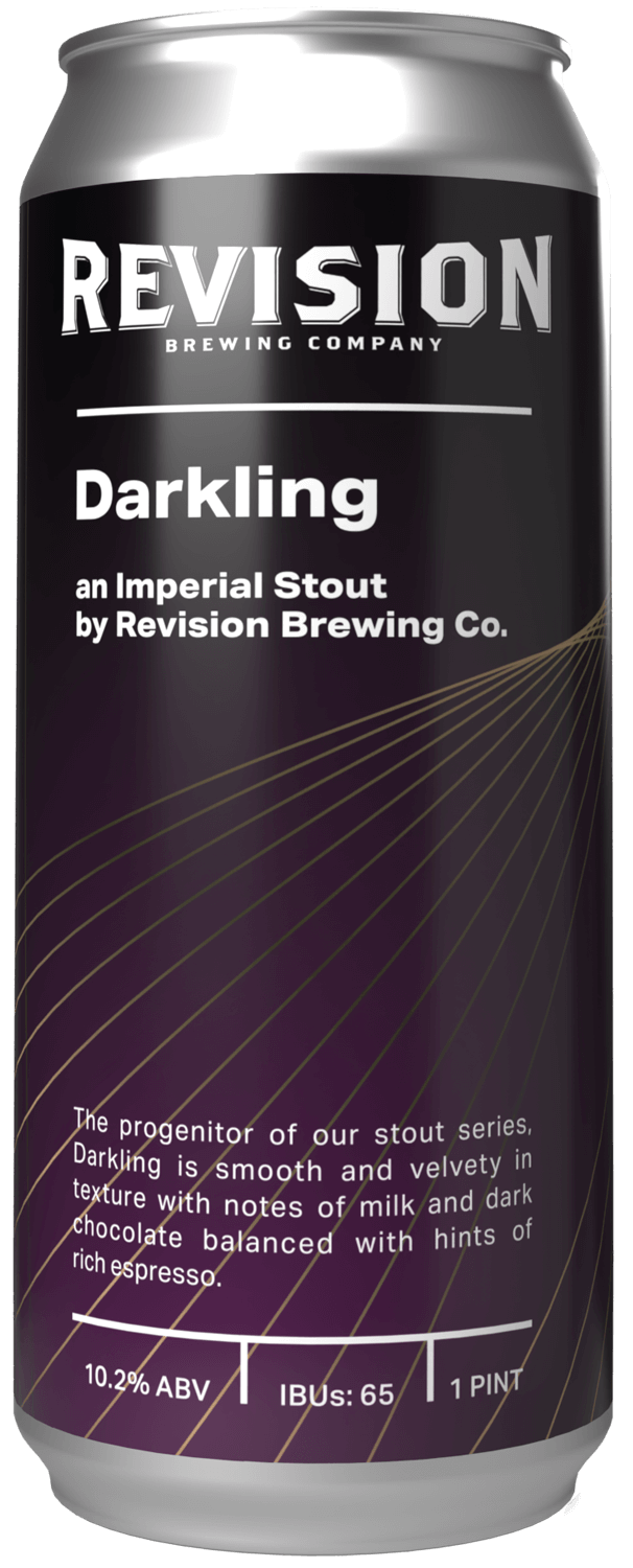 Darkling a can of beer