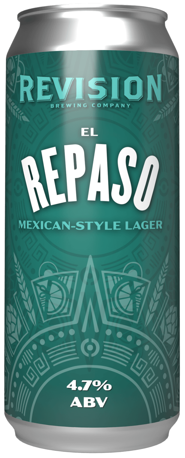 El Repaso a can of beer