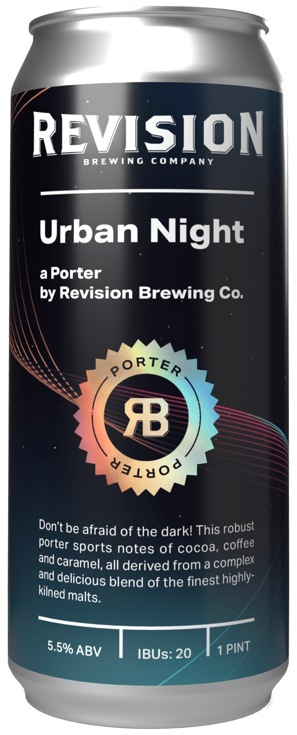 Urban Night a can of beer