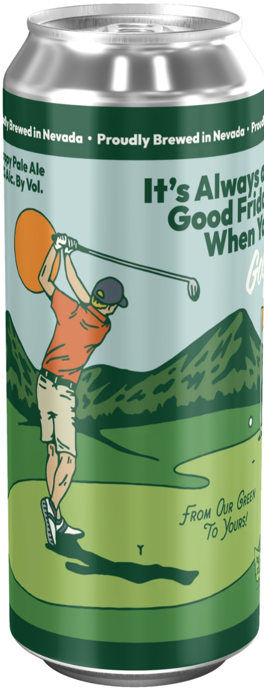 It's Always a Good Friday When You're Golfing Beer