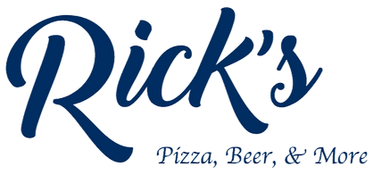 Rick's Pizza, Beer & More logo top