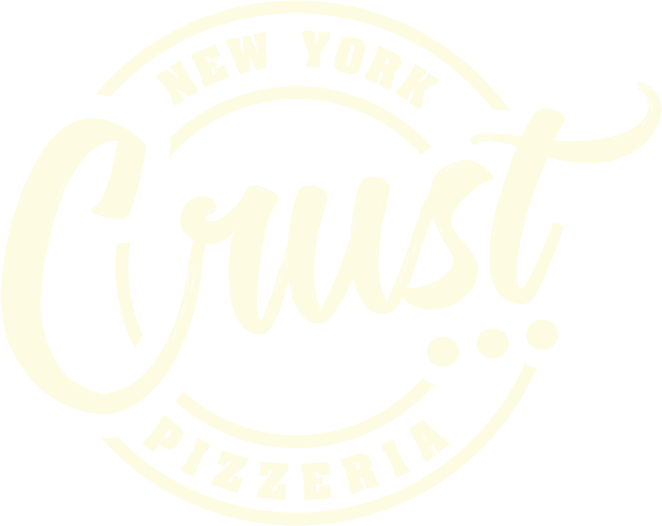 Crust Pizzeria logo scroll
