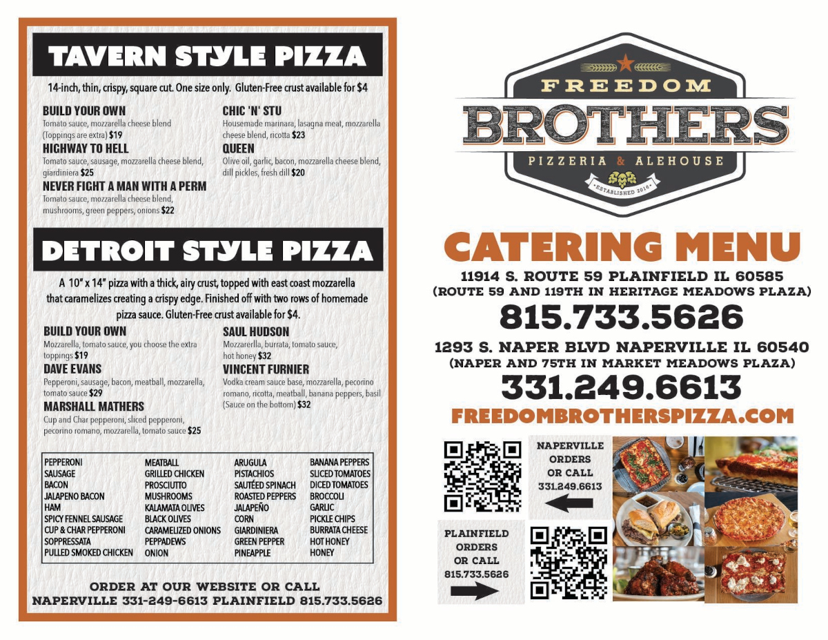 Catering Menu Image 1