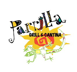 Parrilla Grill logo scroll