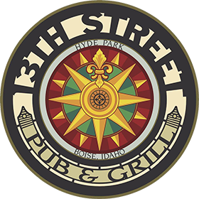 13th Street Pub and Grill logo scroll