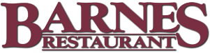 Barnes Restaurant logo top - Homepage