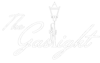 The Gaslight logo scroll