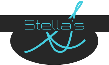 Stella's logo scroll