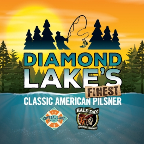Diamond Lakes Finest Pilsner sticcker