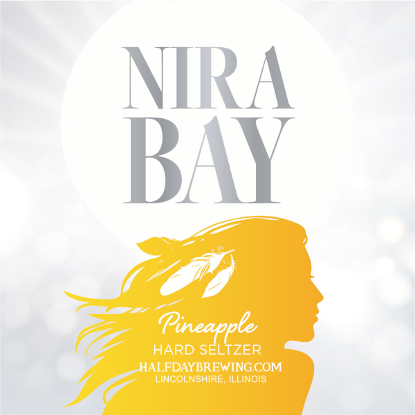 
Nira Bay Pineapple Hard Seltzer sticker