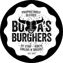 Bubba's Burghers - Highlands logo scroll