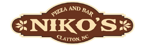 Niko's Pizza and Bar logo top