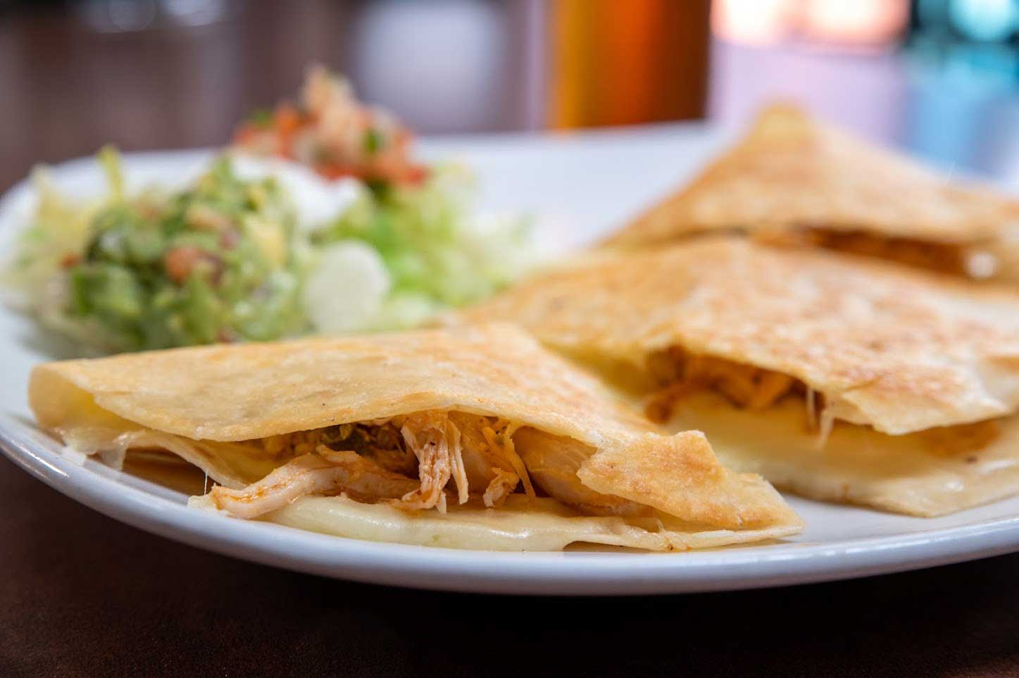 chicken bacon quesadilla