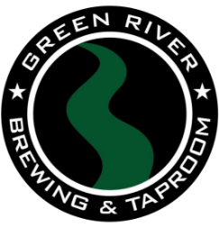Green River Brewing & Taproom logo scroll