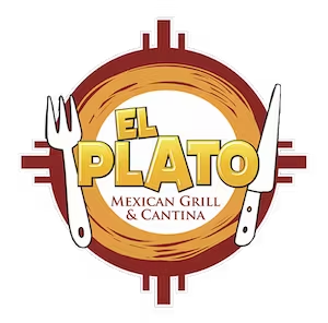 El Plato Mexican Grill and Cantina logo scroll