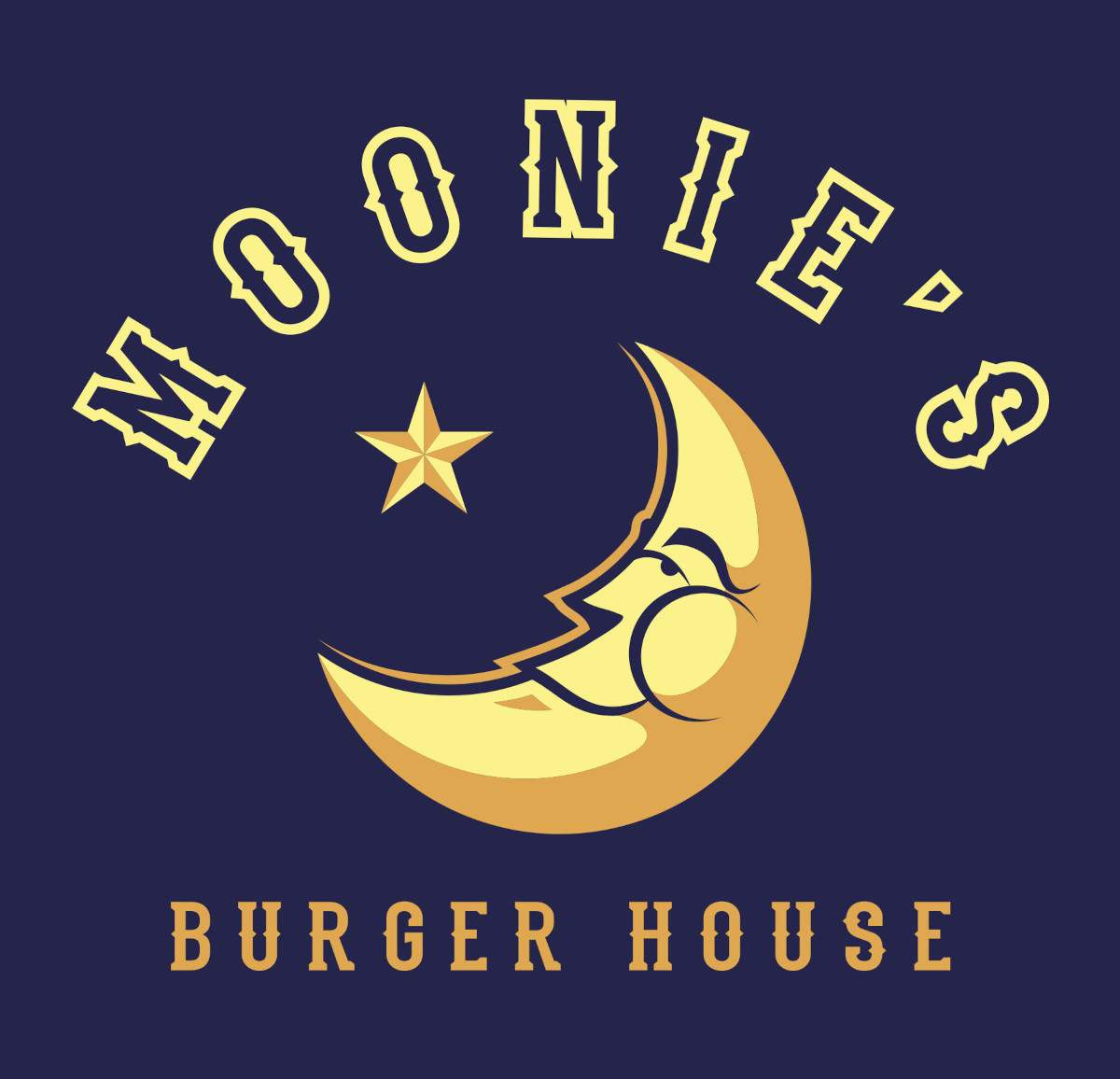 moonies burger house logo