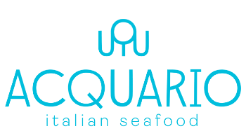 Acquario Italian Seafood logo scroll