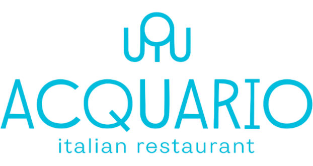 Acquario Italian Restaurant logo scroll