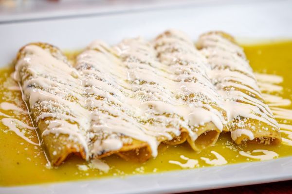 enchiladas verdes