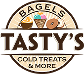 Tasty's Bagels logo top - Homepage