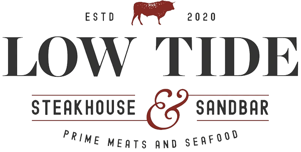 Low Tide Steak House & SandBar logo top - Homepage
