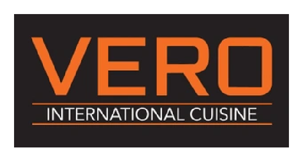 Vero International Cuisine logo scroll