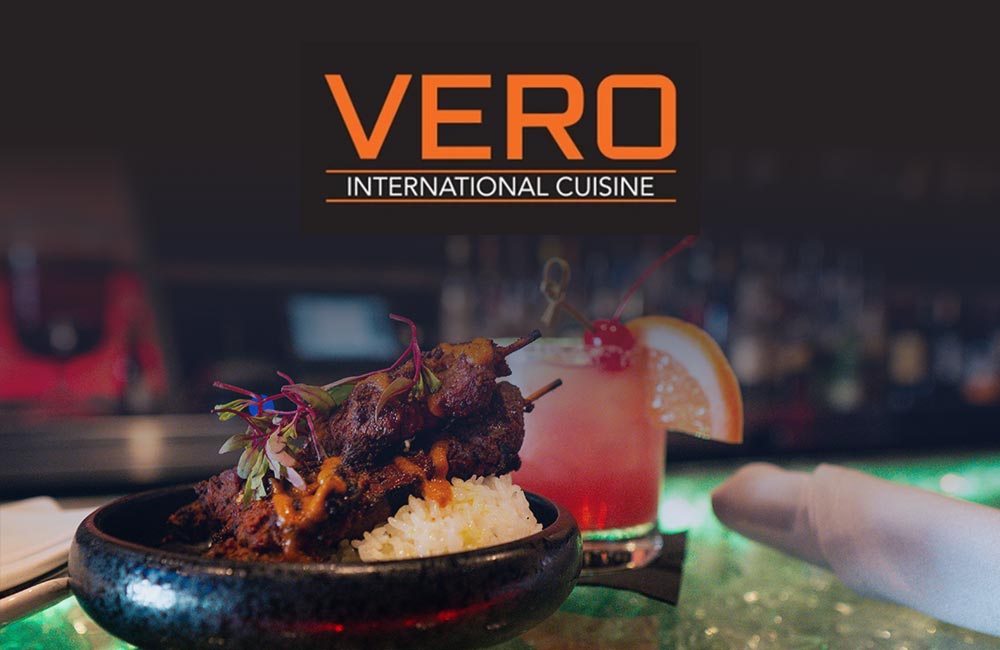 Vero International Cuisine Downtown Racine across from Monument