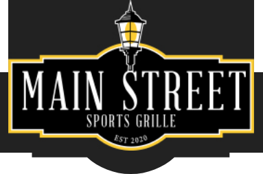 Main Street Sports Grille logo scroll