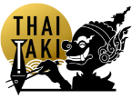 Thai Taki logo scroll