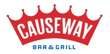 Causeway Bar & Grill logo top