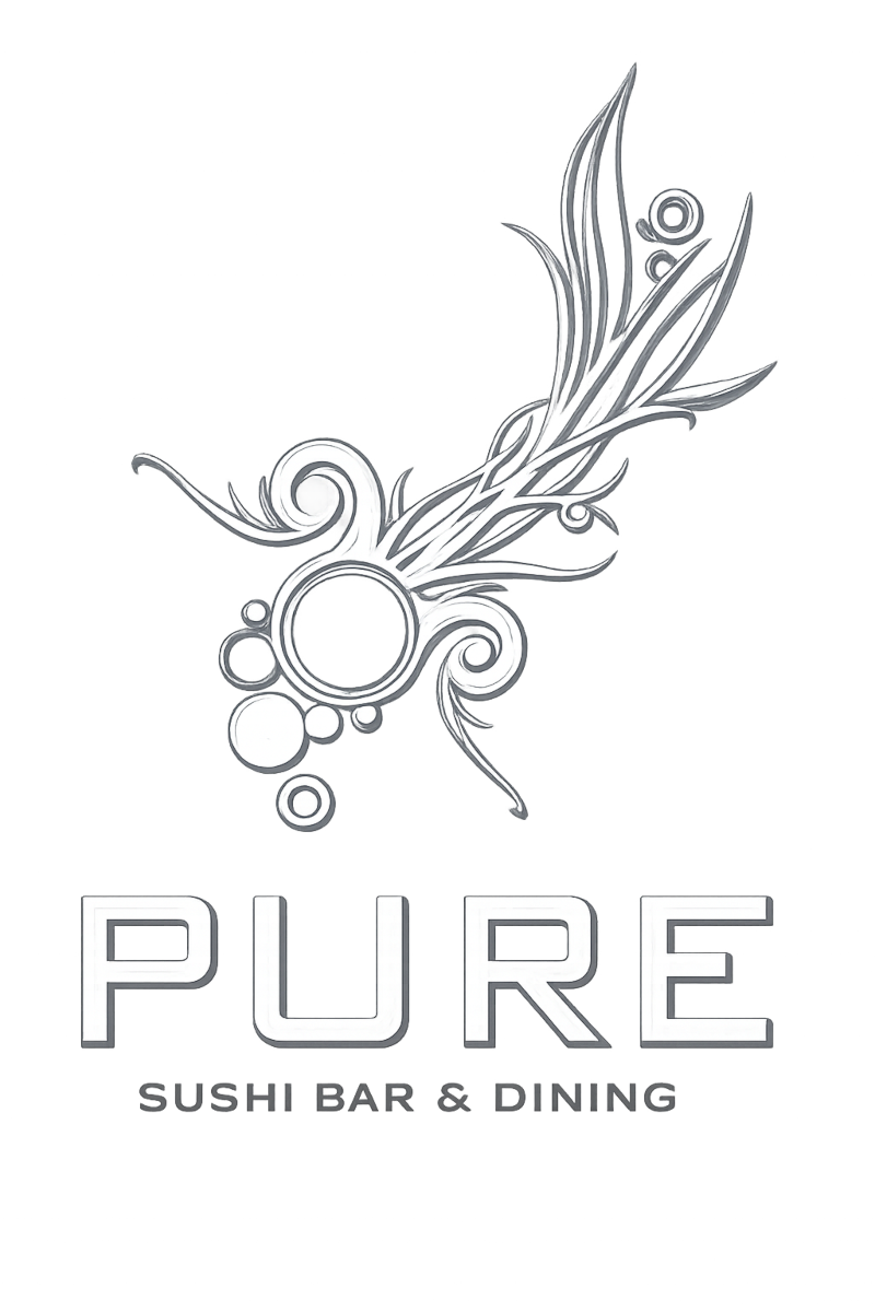 Pure Sushi logo top - Homepage