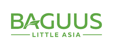 Baguus Little Asia logo scroll