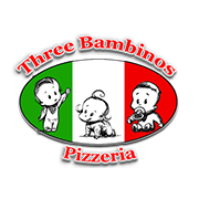 Three Bambino's logo scroll