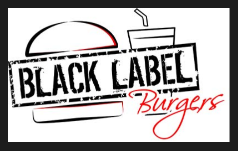 Black Label Burgers logo top