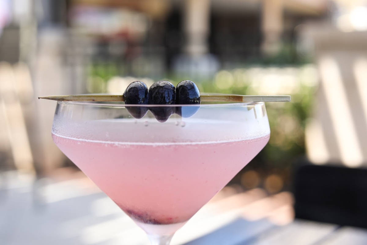 Blueberry Lemondrop Martini