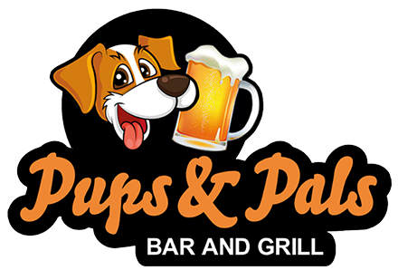 Pups and Pals Bar & Grill logo top