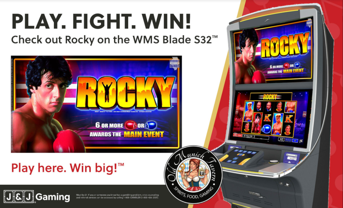 Rocky slot machine