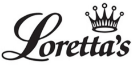 Loretta's Cafe logo scroll