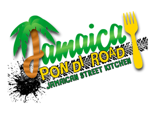 Jamaica Pon Di Road logo scroll