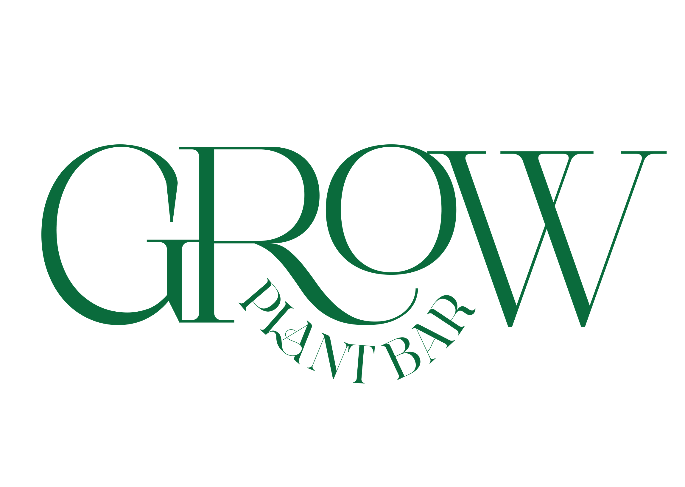 Grow Plant Bar logo top - Homepage