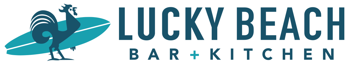 Lucky Beach Bar + Kitchen logo scroll