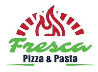 Fresca Pizza and Pasta logo scroll