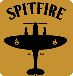 Spitfire Tacos Marblehead logo top
