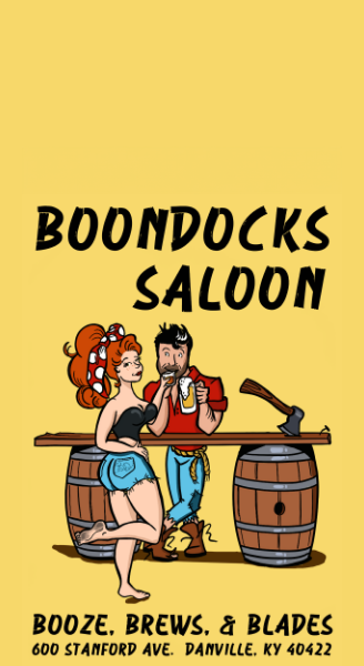 Boondocks Saloon logo top