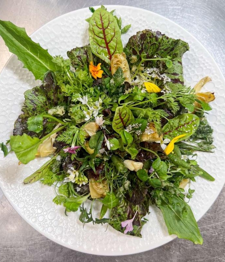 The Wild Artichoke Garden Salad