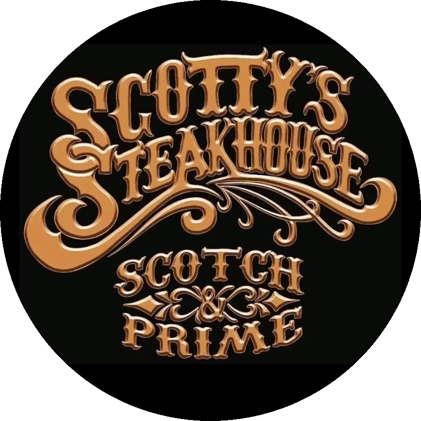 Scotty's Steakhouse logo scroll